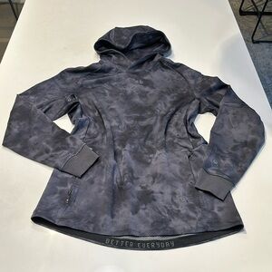 Lululemon textured tech hoodie spray dye